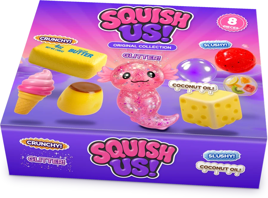 The SQUISH US! Original Collection gift box